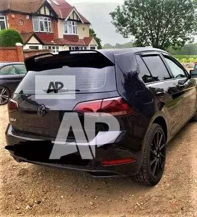 VW Golf MK7 MK7.5 Car Rear Roof Spoiler 2013-2020 Abs Gloss Black