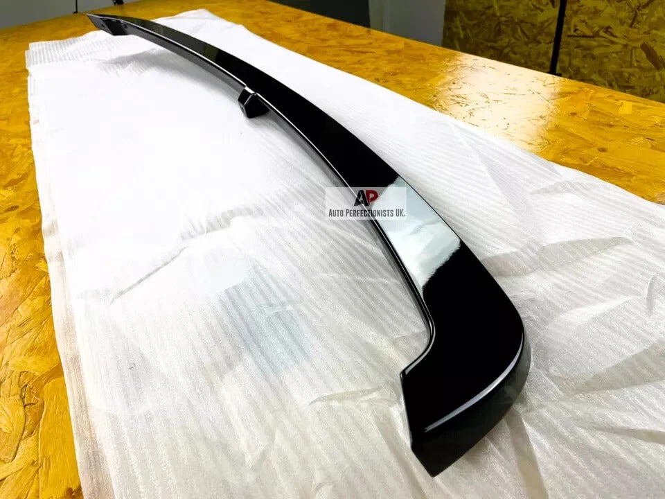 VW Polo MK5 6R 6C Rear Mid Spoiler Wing Lip Body 2009-17 Gloss Black