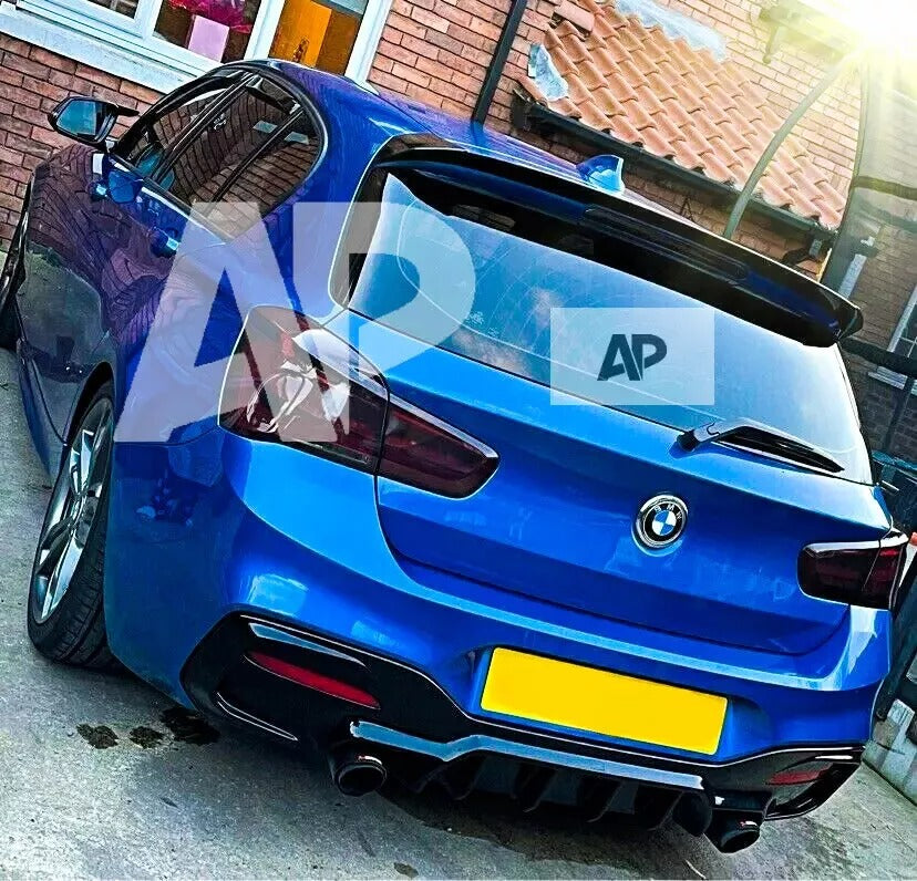 BMW 1 Series F20 F21 Car Rear Roof Spoiler 2015-2019 Gloss Black