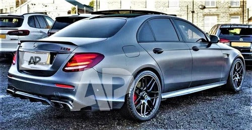 Mercedes E Class E63 W213 Car Rear Spoiler 16-20 Pre-Facelift Gloss Black