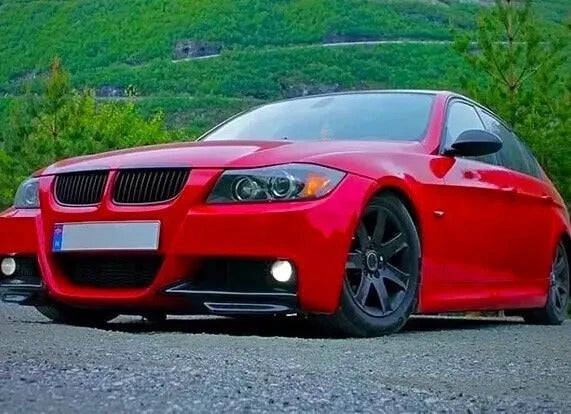 BMW 3 Series E90 E91 PRE-LCI Front Splitter 2004-2008 Abs Carbon Fibre