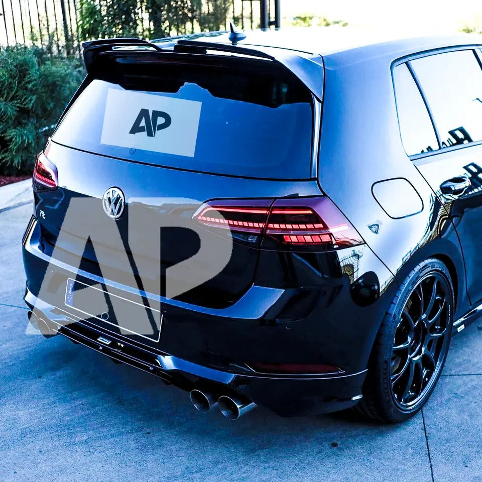 VW Golf MK7 Car Rear Roof Spoiler 2013-2020 Carbon Fibre
