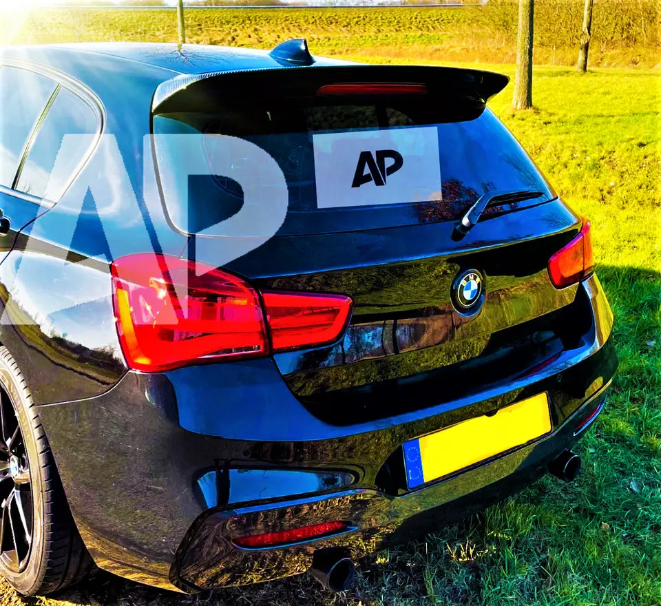 BMW 1 Series F20 F21 LCI Car Rear Roof Spoiler 2015-2019 Carbon Fibre