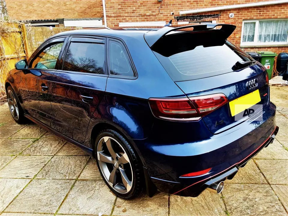 Audi A3 S3 RS3 Sportback Car Rear Roof Spoiler 2013-2020 Gloss Black