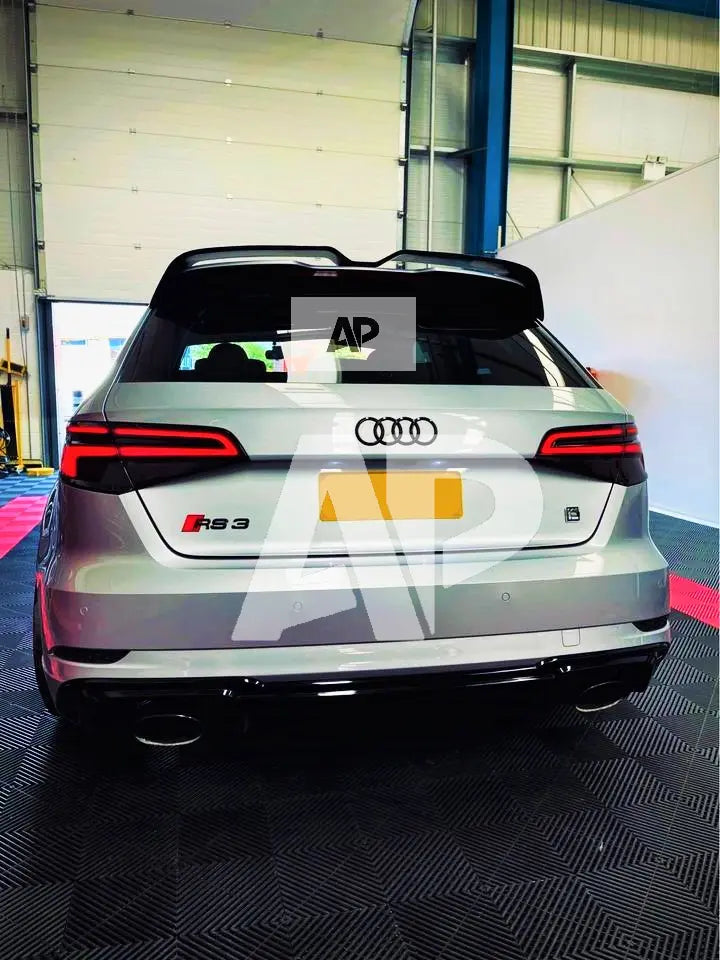 Audi A3 S3 RS3 Sportback Car Rear Roof Spoiler 2013-2020 Gloss Black