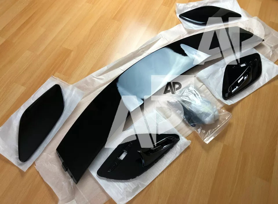 Mercedes A45 A Class Car Rear Roof Spoiler 2018-2024 Gloss Black