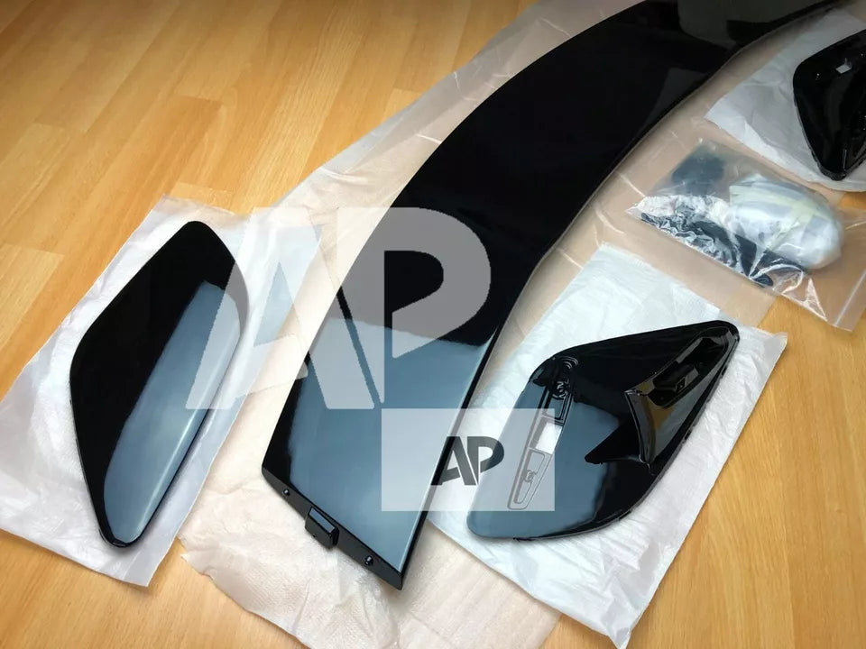 Mercedes A45 A Class Car Rear Roof Spoiler 2018-2024 Gloss Black