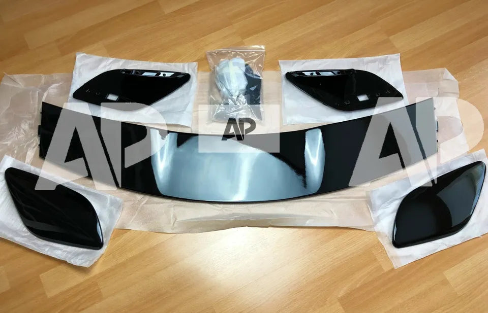 Mercedes A45 A Class Car Rear Roof Spoiler 2018-2024 Gloss Black