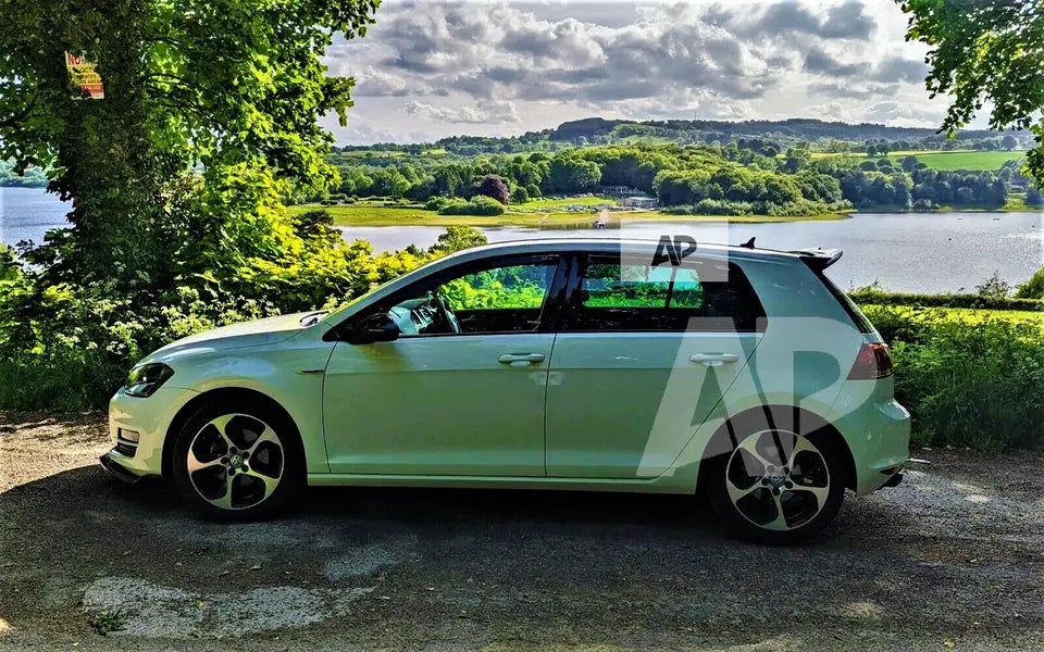 VW Golf MK7 MK7.5 Car Rear Roof Spoiler GTD Style Gloss Black