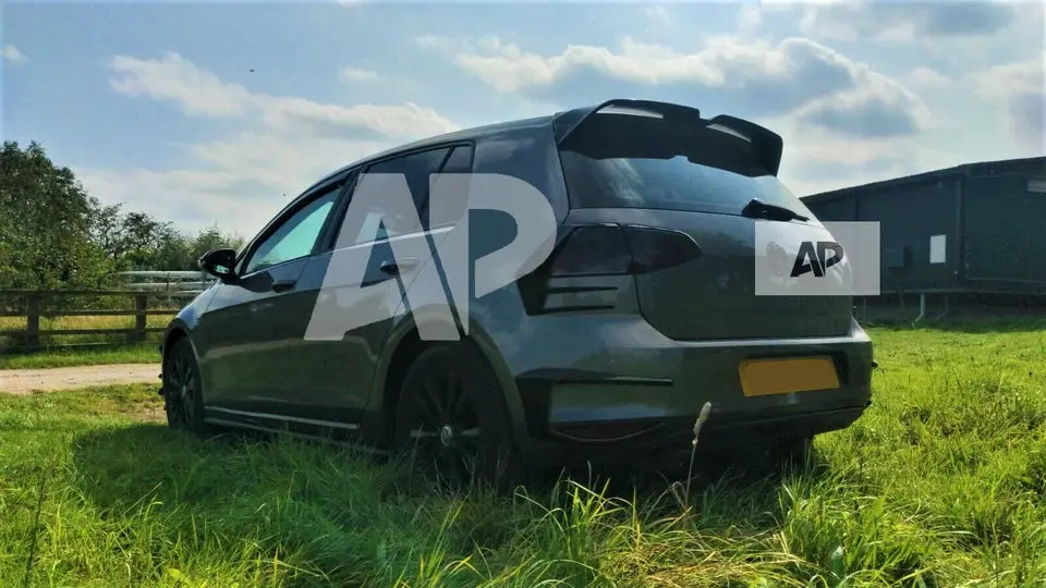 VW Golf MK7 MK7.5 Car Rear Roof Spoiler TSI TDI Carbon Fibre