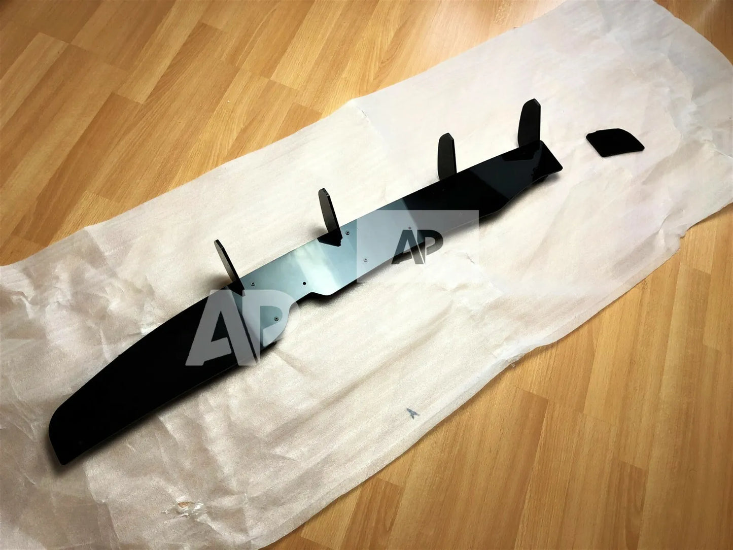 VW Polo MK6 Rear Blade Diffuser 2018-2024 Gloss Black
