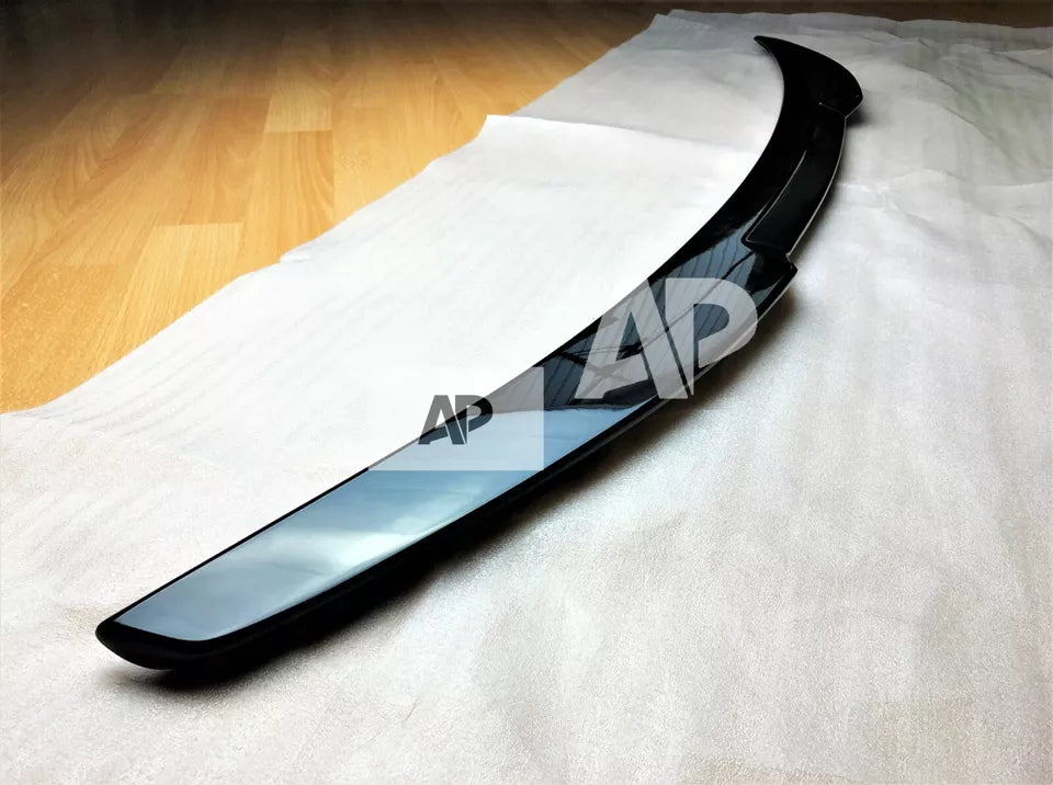Audi A3 S3 RS3 Saloon Car Rear Spoiler M4 Style 2013-20 Gloss Black