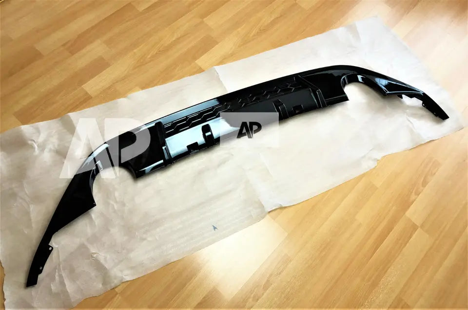 VW Golf GTI MK7 Rear Boot Valance Diffuser 2013-2016 Gloss Black