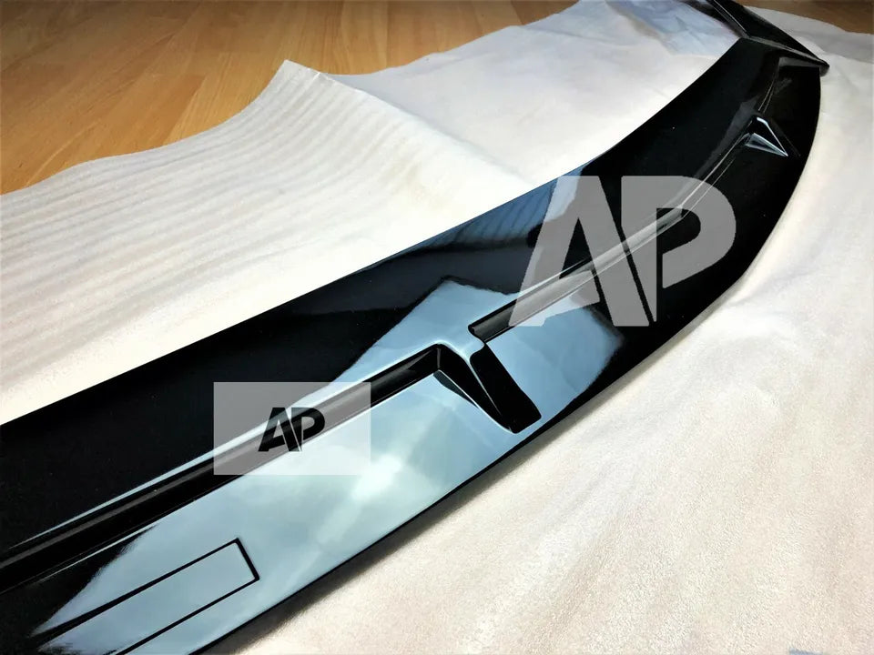 Mercedes A Class A35 Front Splitter 2018-24 Brabus Style Gloss Black