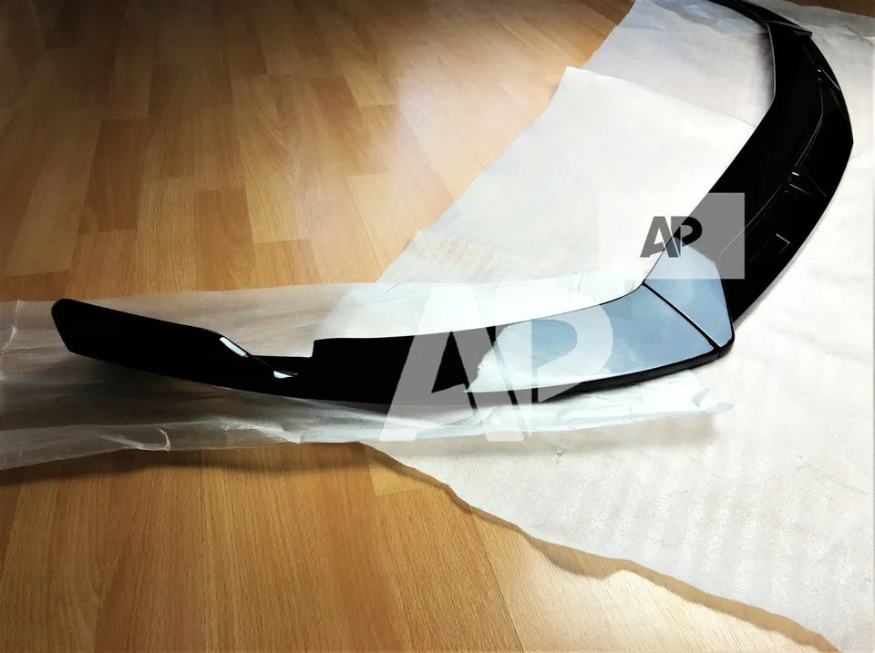 Mercedes A Class A35 Front Splitter 2018-24 Brabus Style Gloss Black