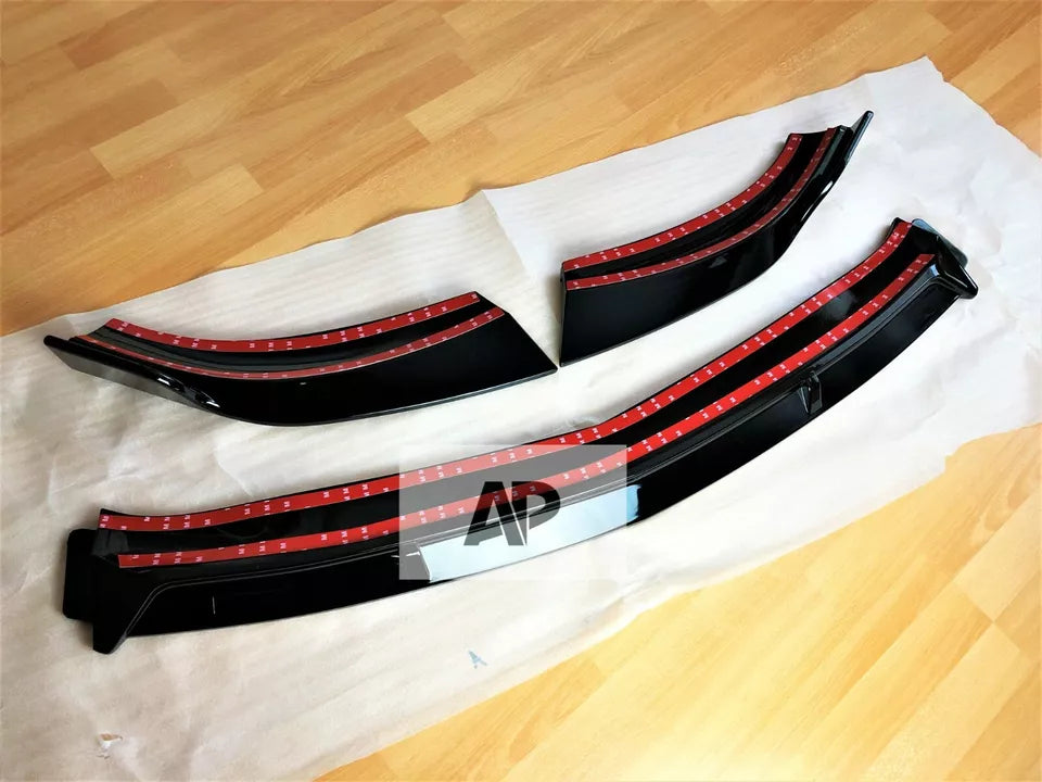 Mercedes CLA Class CLA45 Front Splitter 2016-2019 Gloss Black