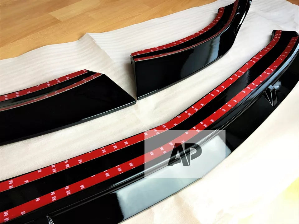 Mercedes CLA Class CLA45 Front Splitter 2016-2019 Gloss Black