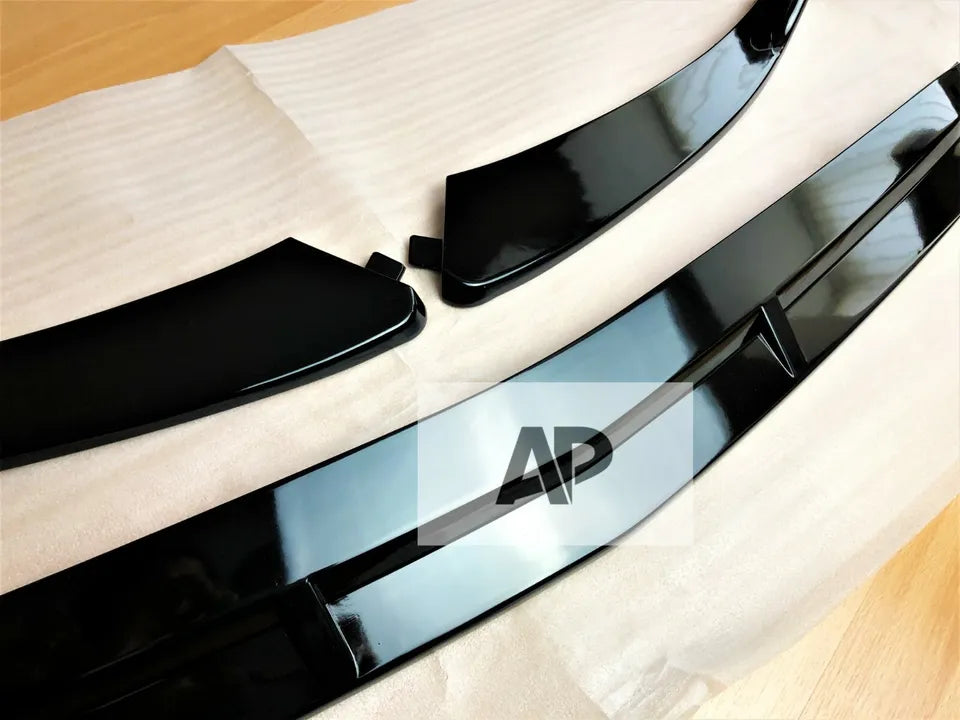 Mercedes CLA Class W118 C118 Front Splitter 2019-2024 Gloss Black