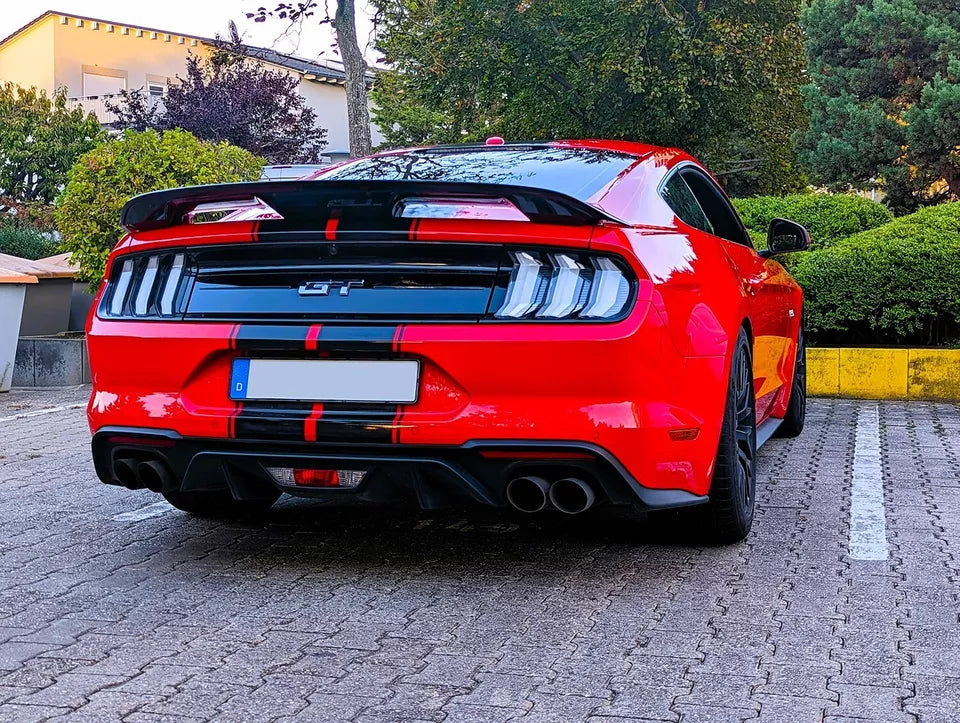Ford Mustang Shelby GT500 Car Rear Spoiler 2015-2022 Gloss Black