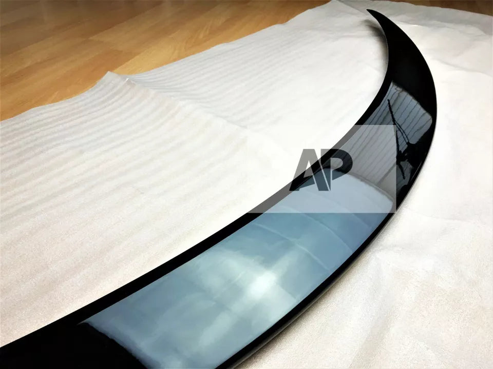 Mercedes C Class Coupe W205 Car Rear Spoiler 2014-2021 Gloss Black