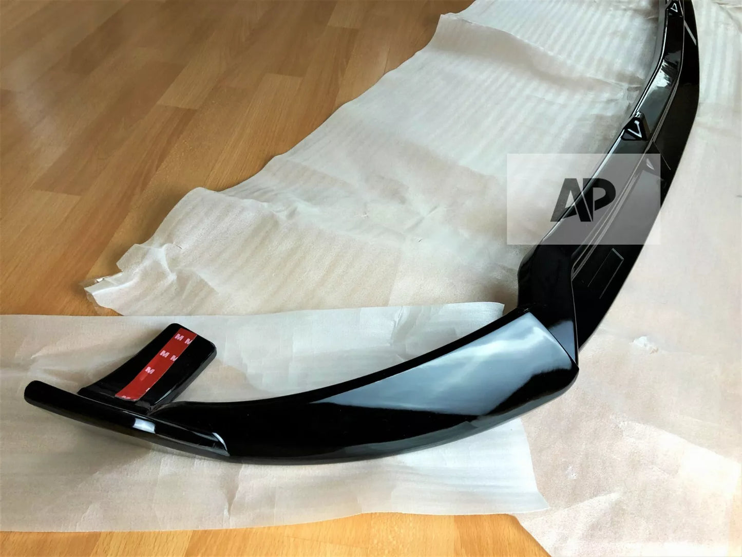 Mercedes GLC Class Front Splitter 2015-2018 Brabus Style Gloss Black
