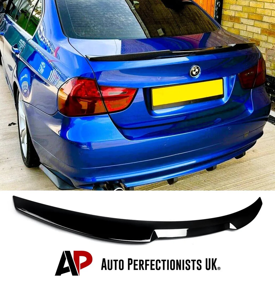 BMW 3 Series M3 E90 Car Rear Spoiler 2004-2012 M4 Style Gloss Black
