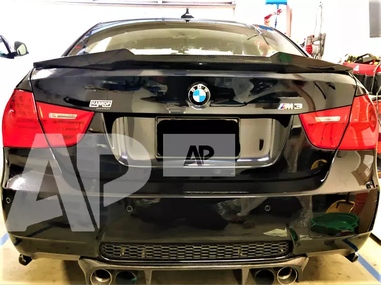 BMW 3 Series M3 E90 Car Rear Spoiler 2004-2012 M4 Style Gloss Black
