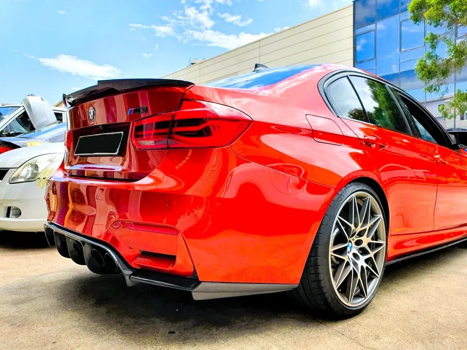 BMW 3 Series M3 F30 Car Rear Spoiler 2011-2019 M4 Style Carbon Fibre