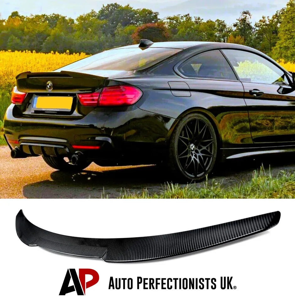 BMW 4 Series Coupe F32 Car Rear Spoiler 2013-20 M4 Style Carbon Fibre