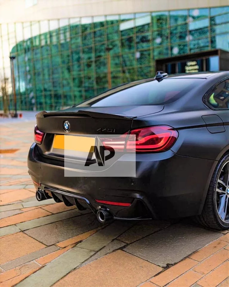 BMW 4 Series Coupe F32 Car Rear Spoiler 2013-20 M4 Style Carbon Fibre