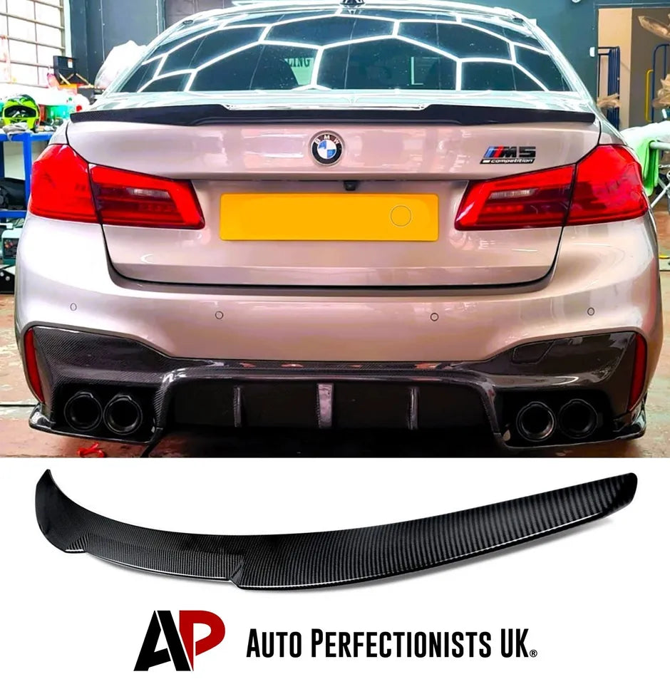 BMW 5 Series M5 G30 F90 Car Rear Spoiler 2016-2024 Carbon Fibre