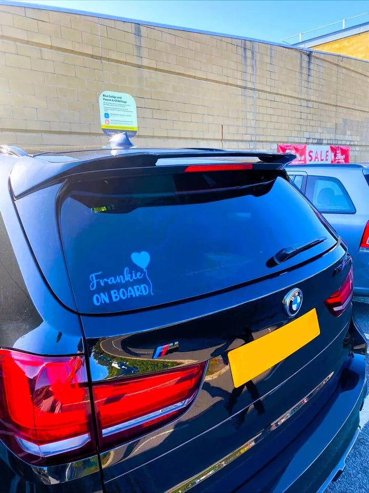 BMW X5 F15 X5M F85 Car Rear Roof Spoiler 2013-2018 Gloss Black