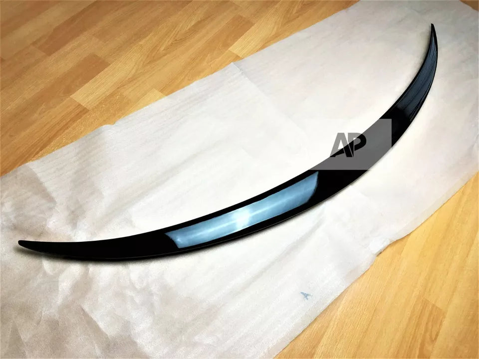 Mercedes C Class W205 Car Rear Spoiler 2014-21 Abs-Gloss Black