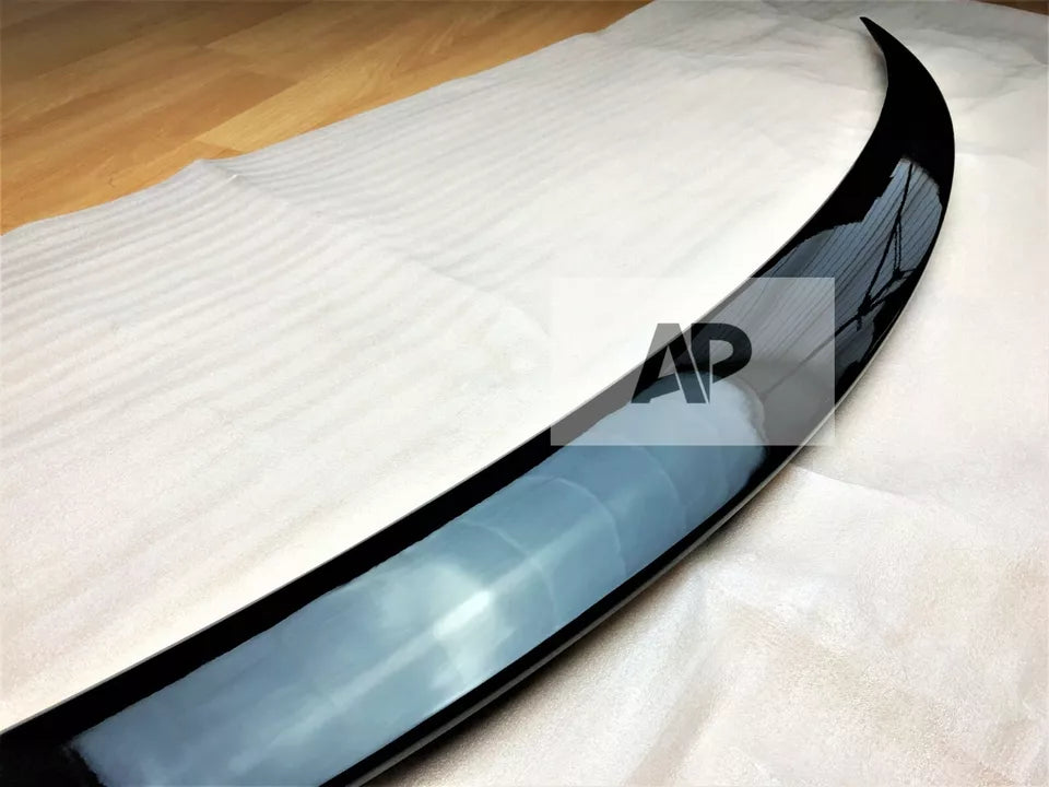 Mercedes C Class W205 Car Rear Spoiler 2014-21 Abs-Gloss Black