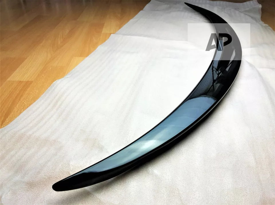 Mercedes C Class W205 Car Rear Spoiler 2014-21 Abs-Gloss Black