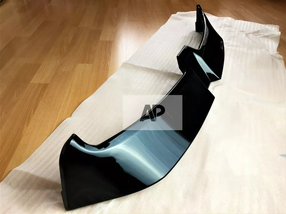 VW Polo MK6 Car Rear Roof Spoiler AW GTI R 2018-2024 Gloss Black