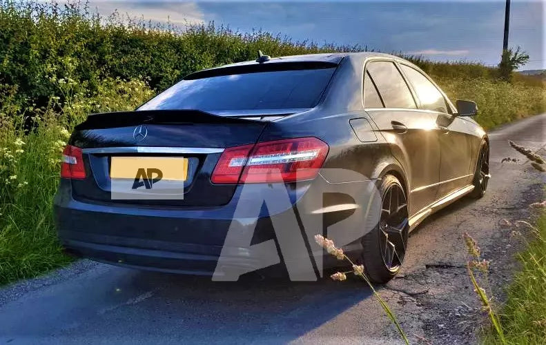 Mercedes E Class W212 Car Rear Spoiler 2008-2016 Carbon Fibre