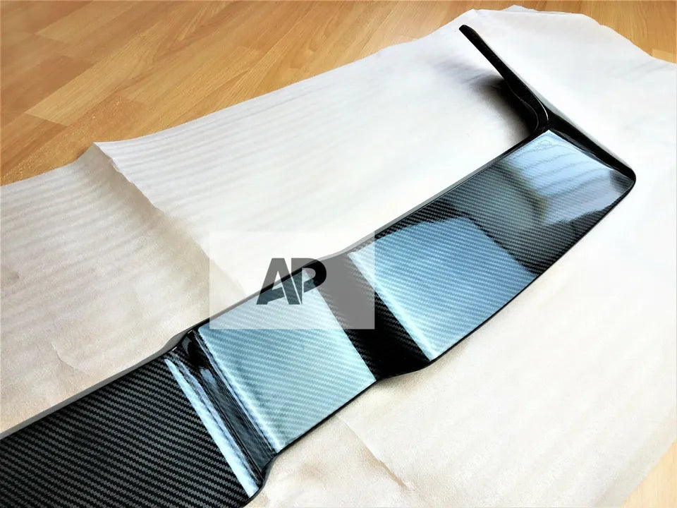Audi A3 S3 RS3 Car Rear Roof Spoiler Lip 2020-2024 Carbon Fibre