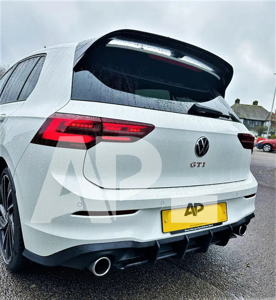 VW Golf MK8 Car Rear Roof Spoiler 2019-2024 Clubsport Carbon Fibre
