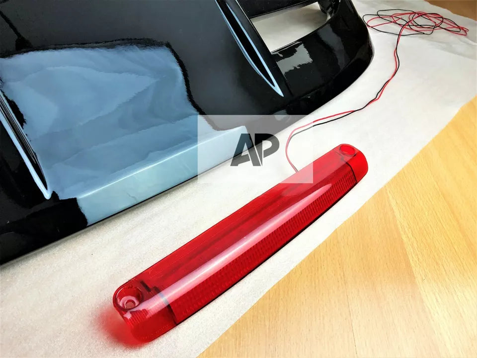 Ford Fiesta MK7 MK7.5 Gloss Black Rear Boot Roof Spoiler Wing