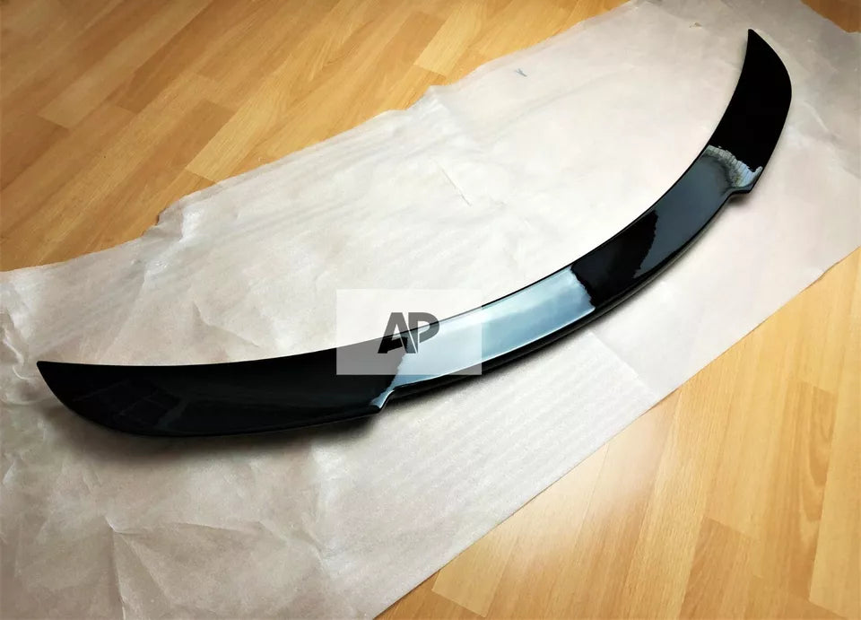 Mercedes C Class Coupe Car Rear Spoiler 2014-2021 Gloss Black