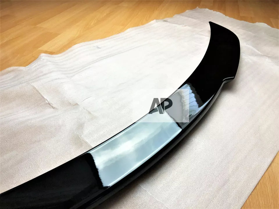 Mercedes C Class Coupe Car Rear Spoiler 2014-2021 Gloss Black