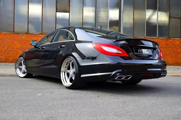 Mercedes CLS Class W218 C218 Car Rear Spoiler 2010-18 Gloss Black