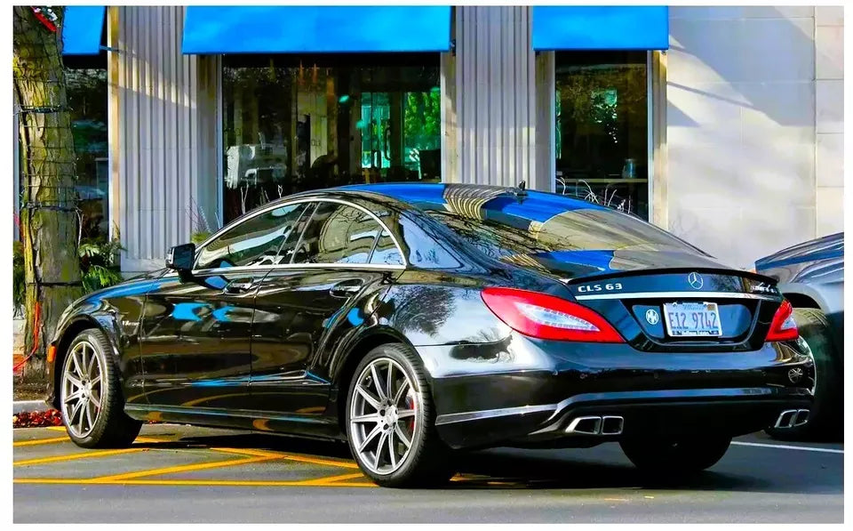 Mercedes CLS Class W218 C218 Car Rear Spoiler 2010-18 Gloss Black