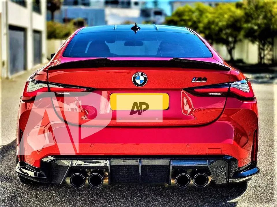 BMW 4 Series M4 G22 G82 Car Rear Spoiler 2020-2024 Carbon Fibre
