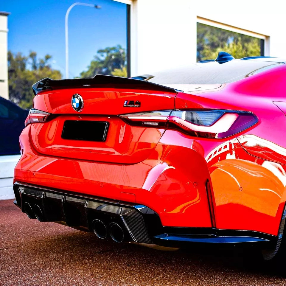 BMW 4 Series M4 G22 G82 Car Rear Spoiler 2020-2024 Carbon Fibre