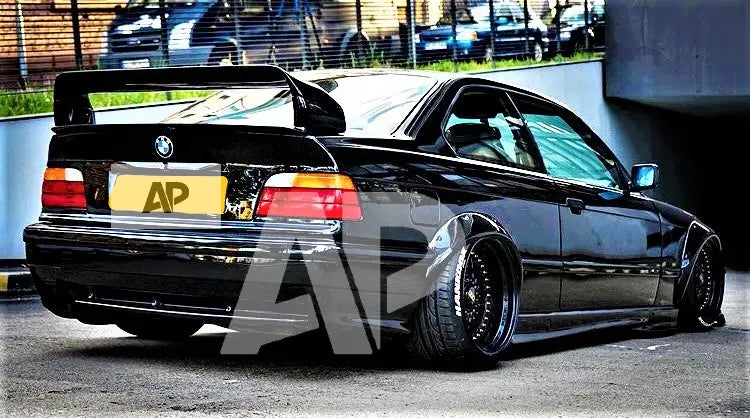 BMW 3 Series M3 E36 GT GTR Car Rear Spoiler 1990-2000 Unpainted