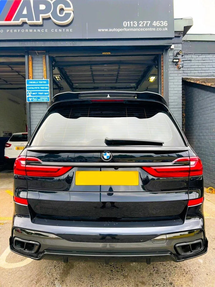 BMW X7 G07 M60 Car Rear Roof Spoiler 2018-2024 Gloss Black