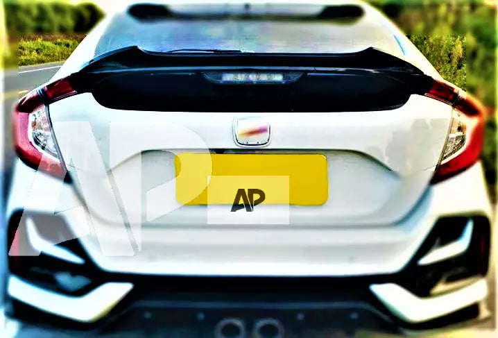 Honda Civic FK7 10th Gen Car Rear Spoiler 2016-2020 Gloss Black