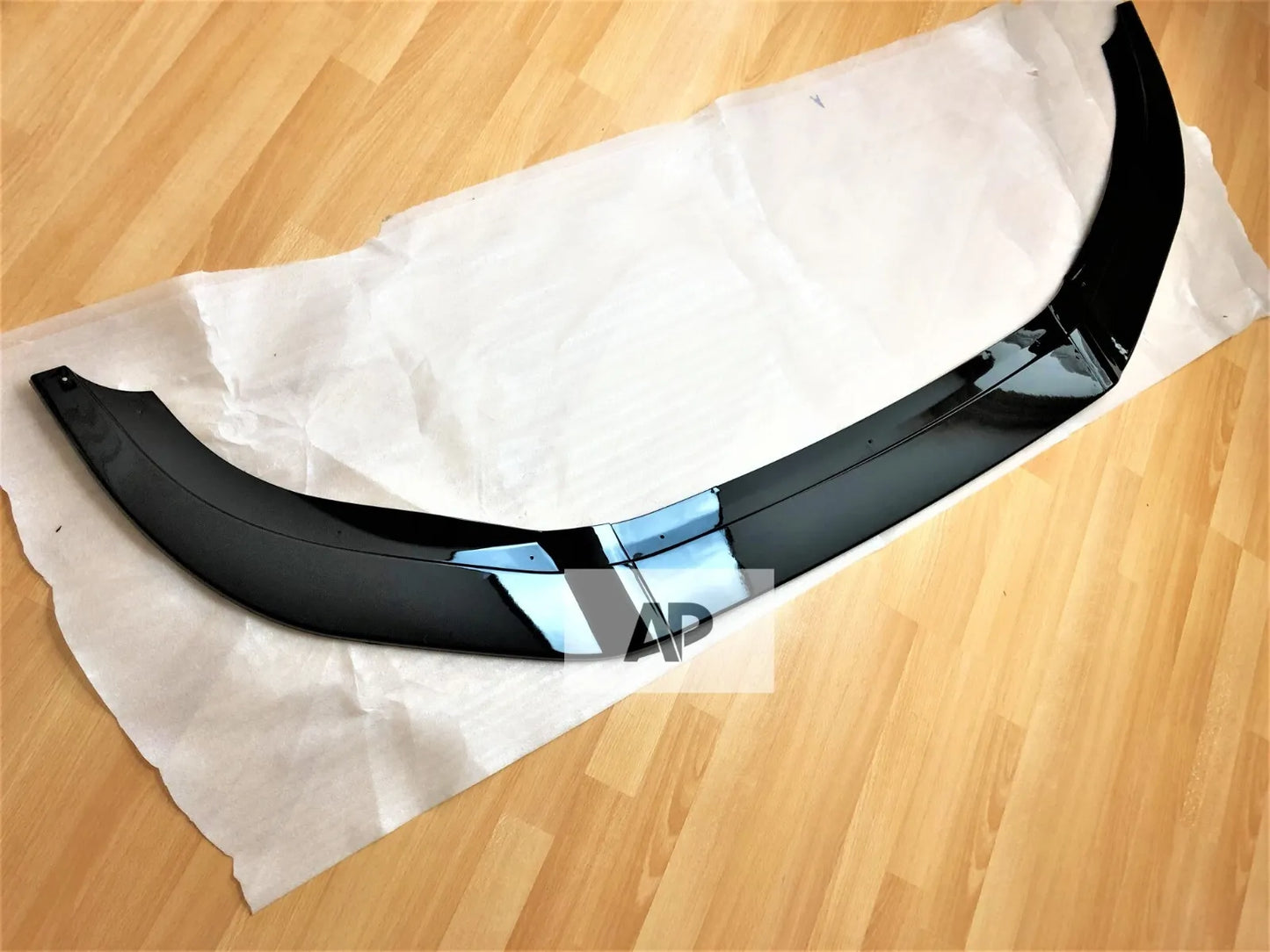 VW Golf MK6 R20 R Front Splitter Lip 2008-2013 Gloss Black